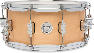 DW "PDP 14"x6,5" CM Natural Laquer" Natur