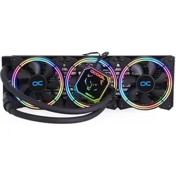 Alphacool Eisbaer Aurora LT360 CPU Digital RGB Komplett-Wasserkühlung, CPU Wasserkühler, Schwarz