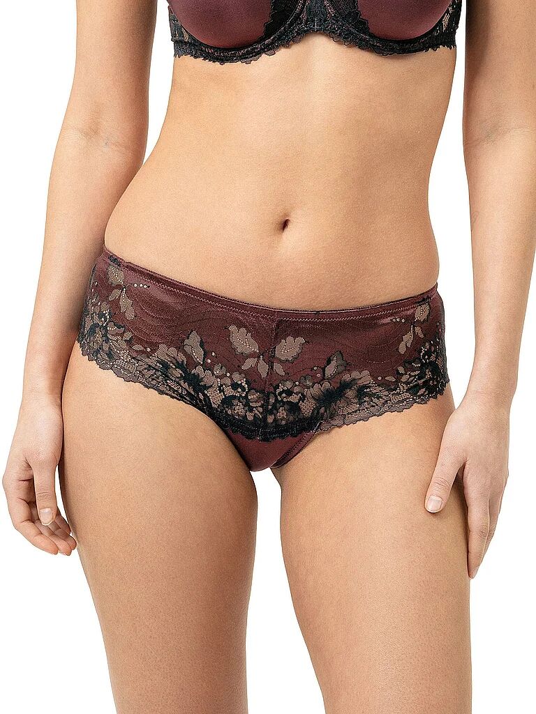 MEY Pants LUXURIOUS hot maroon braun   36 W