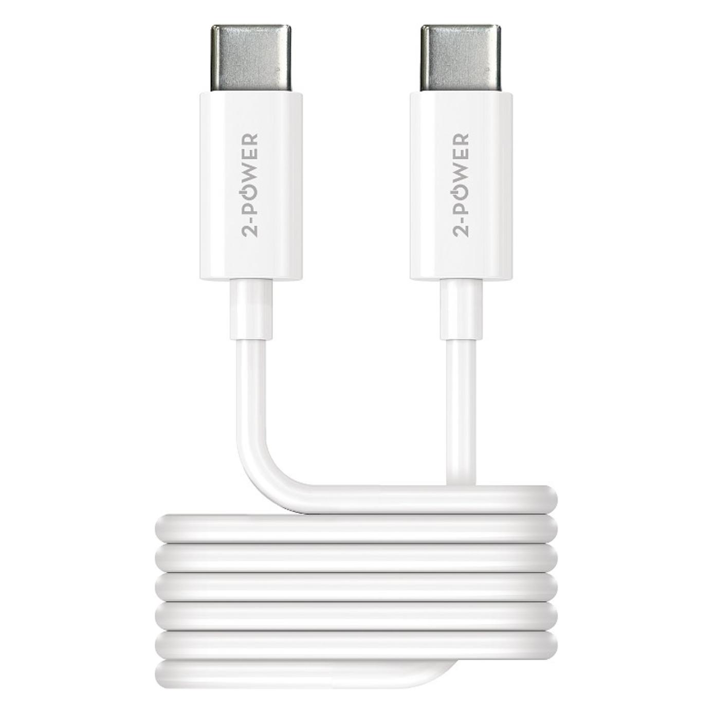 2-Power 1M USB-C to USB-C USB Cable (1 m) (UC1M04W-C)