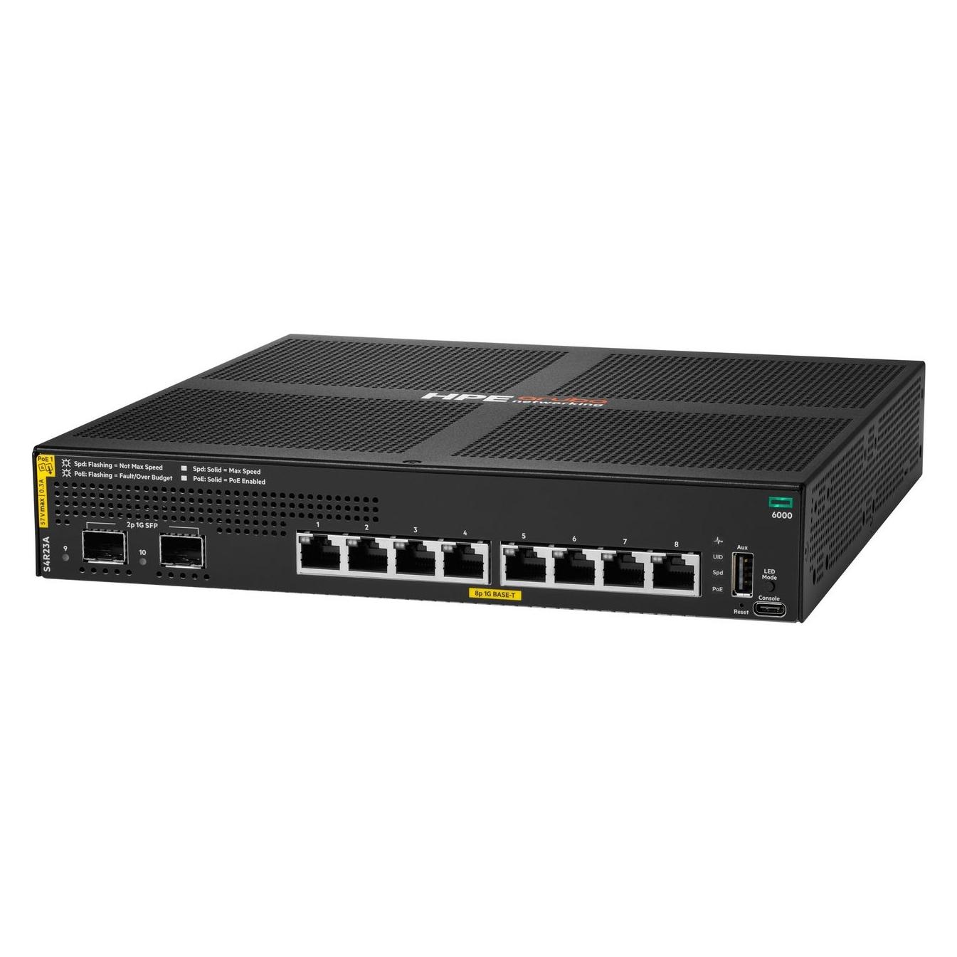 HPE Aruba Networking Cx 6000 8P (8 Ports) (S4R23A#ABB)