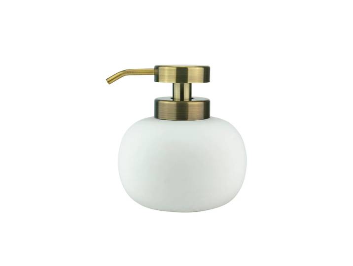 Mette Ditmer Distributeur de savon Lotus bas blanc