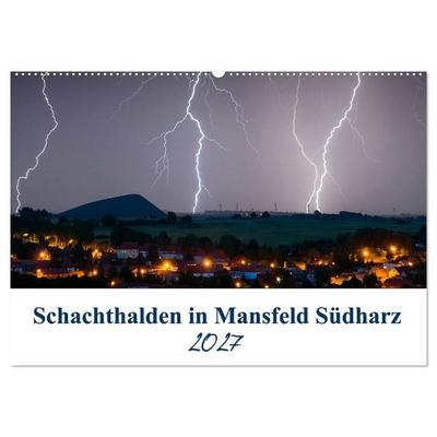 Schachtanlagen in Mansfeld Südharz (Wandkalender 2027 DIN A2 quer), CALVENDO Monatskalender