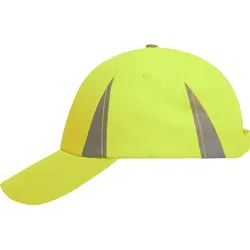 Myrtle Beach Unisex 6-Panel Sicherheits Kappe Klassische Cap MB6225 neon yellow one size