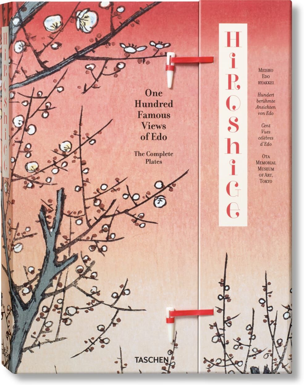 TASCHEN Hiroshige. One Hundred Famous Views of Edo (German, French, English) Multicolore 4x34x34cm