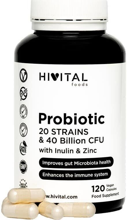 Hivital Foods Probiotic 20 Strain 120caps