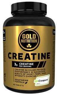 GOLDNUTRITION Creatine Pantented 60 comprimidos