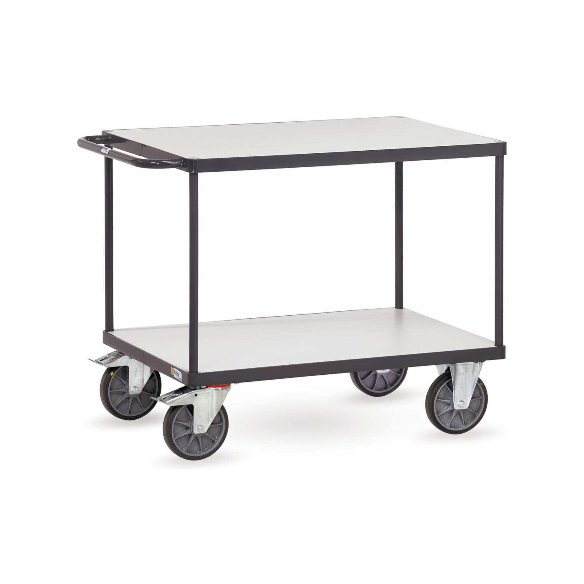 fetra ESD-Tischwagen 9403 - Tragkraft 600kg TPE-ESD-Reifen)