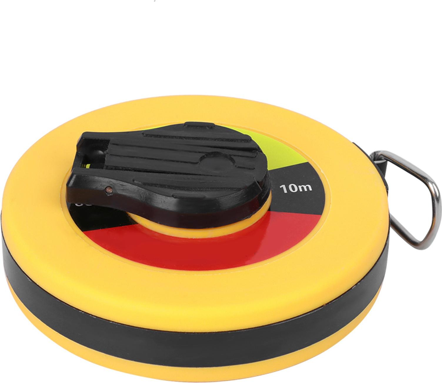 Cocosity Meetlint van glasvezel, 10 meter, flexibele liniaal voor bouwkundige inspecties
