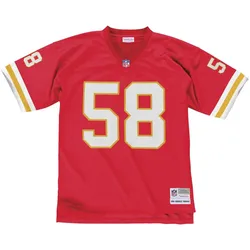 Mitchell & Ness, Herren, Sportshirt, NFL Legacy Jersey Kansas City Chiefs 1994 Derrick Thomas (XL), Rot, XL
