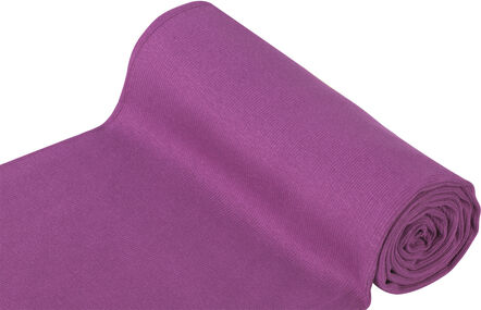 Rippen-Bündchenstoff "Comfort", brombeer