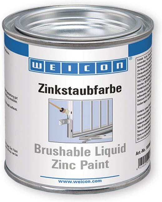 Weicon Zinkstaubfarbe zum Korrosionsschutz von Eisen und Stahl 375 ml Spraydose, 15000375)