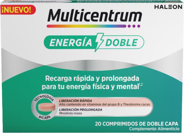 Multicentrum Double Energy 20 Tablets
