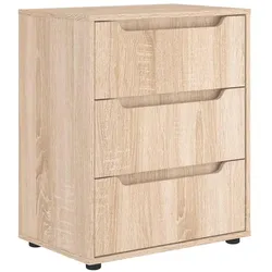 vidaXL Sideboard VISNES Sonoma-Eiche 60x40x73 cm Holzwerkstoff