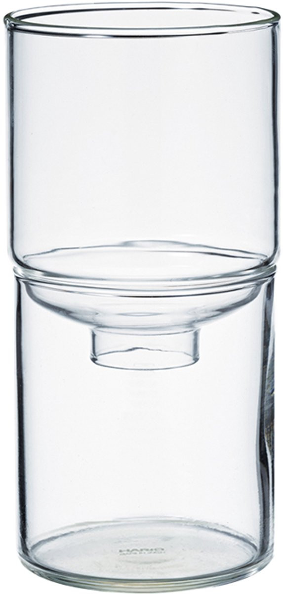 HARIO Life With Glass Series Glazen Vaas - Transparant - Hittebestendig Glas - Hydrocultuur