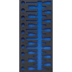 BGS Werkstattwageneinlage 1/3 leer für Art. 4119 - 4119-1