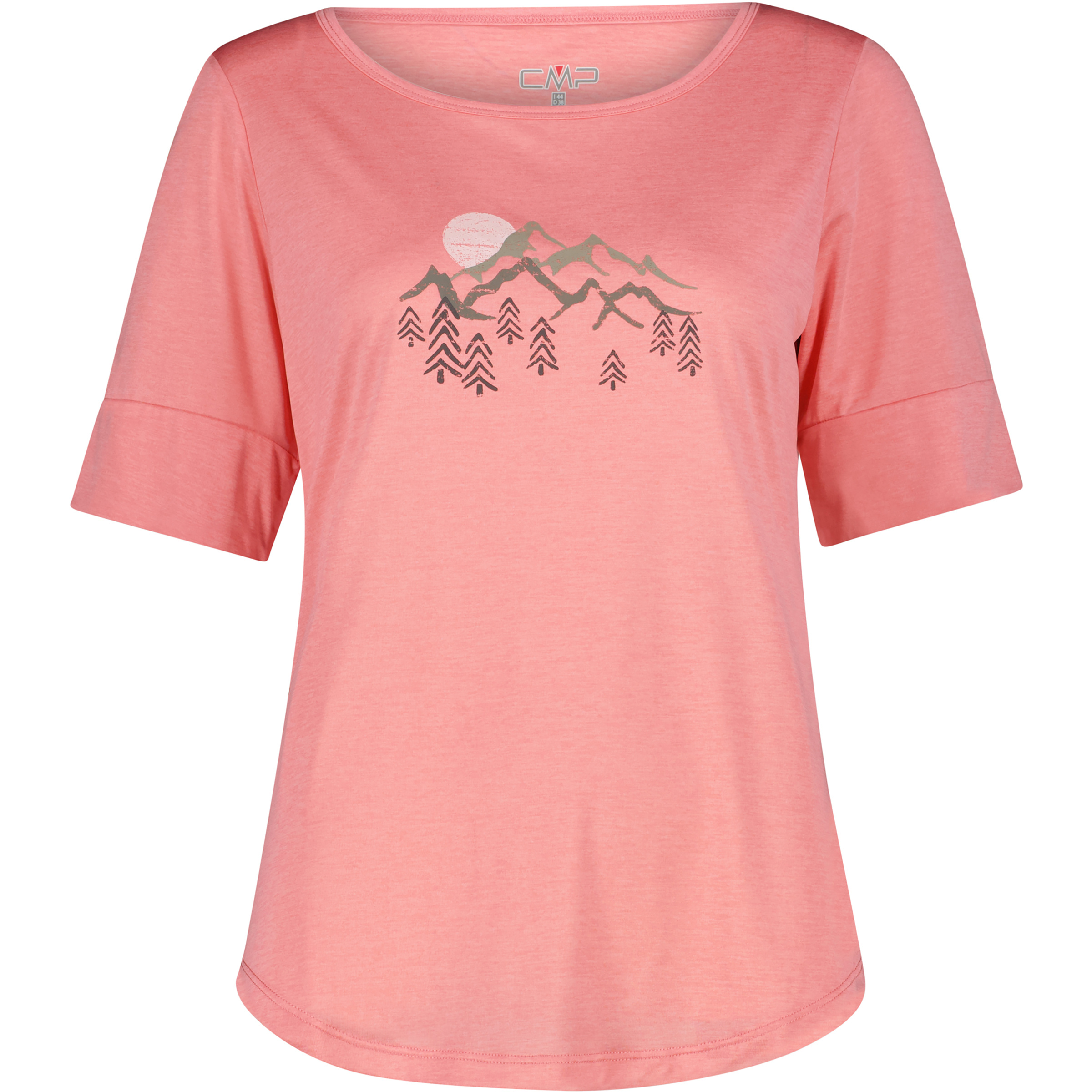 CMP Damen T-Shirts rosa Größe XXS Trekking Atmungsaktiv