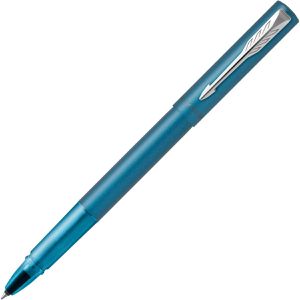 Parker Tintenroller Vector XL Metallic Teal, Gehäuse türkis, 0,5mm, Schreibfarbe schwarz