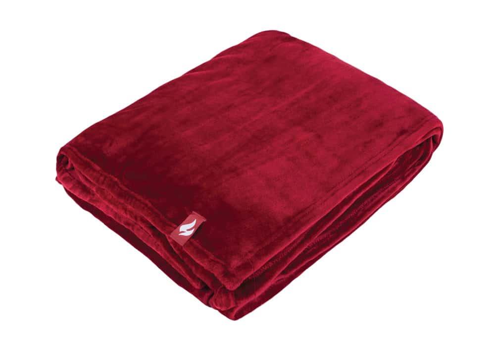 Extra weiche, warme 1,7 TOG Luxus-Thermofleece-Decke - 180 x 200 cm