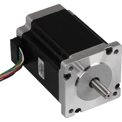 NEMA23-01 - Schrittmotor, Hoch-Drehmoment Hybrid, 4-Phasen, Doppelwelle