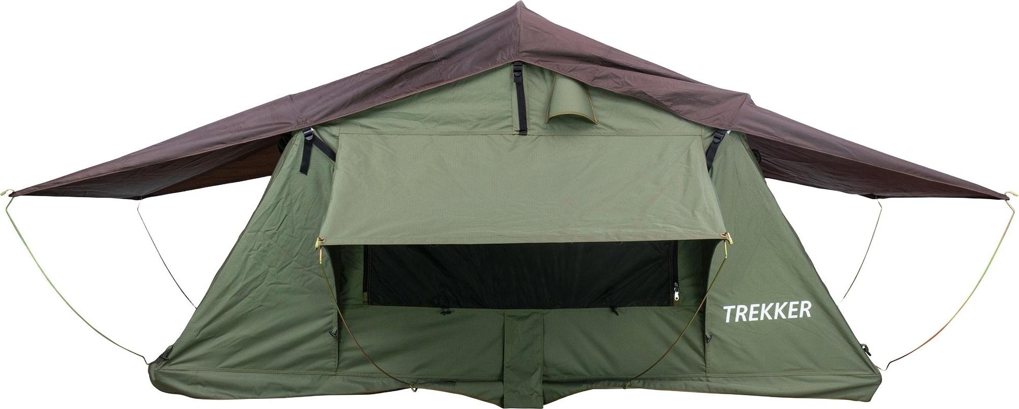 Trekker Dachzelt Camper M, grün