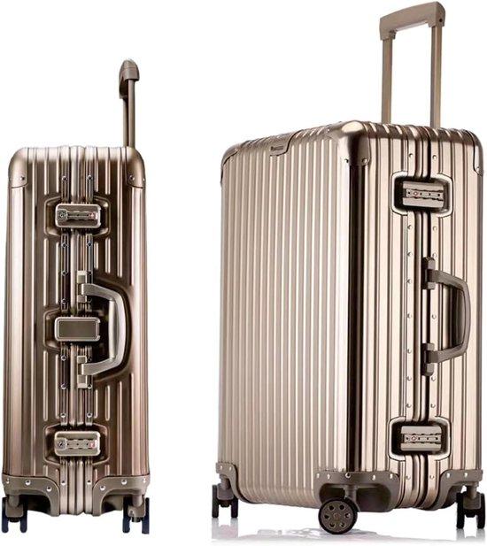Alu-Hardshellkoffer 4 Räder Teleskopgriff Handgepäck