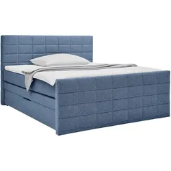 Boxspringbett Damon Blau ca. 160x200cm