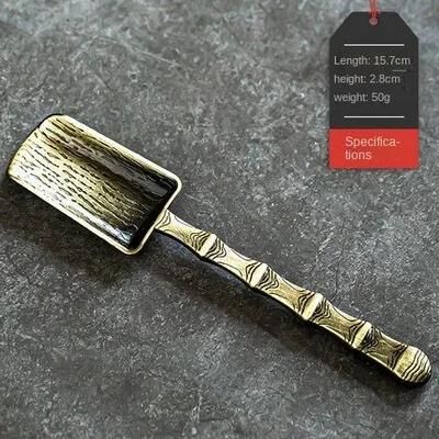 Uplift Treasures Alloy Tea Spoon For Gongfu Tea Ceremony tea Spoon C