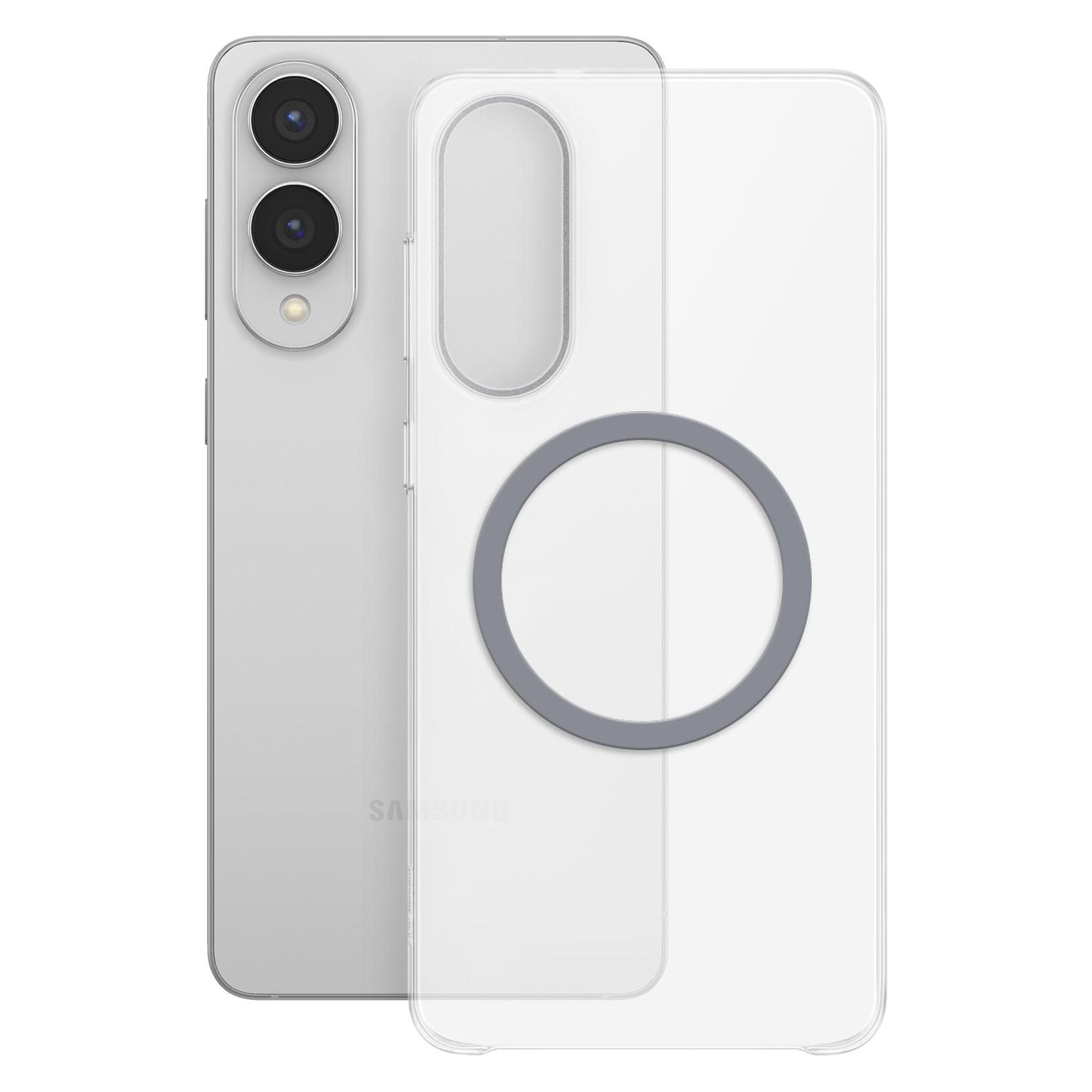 Samsung Clear Case mit Qi2 (Samsung Galaxy S25 Edge) (GP-FFS937YCATW)