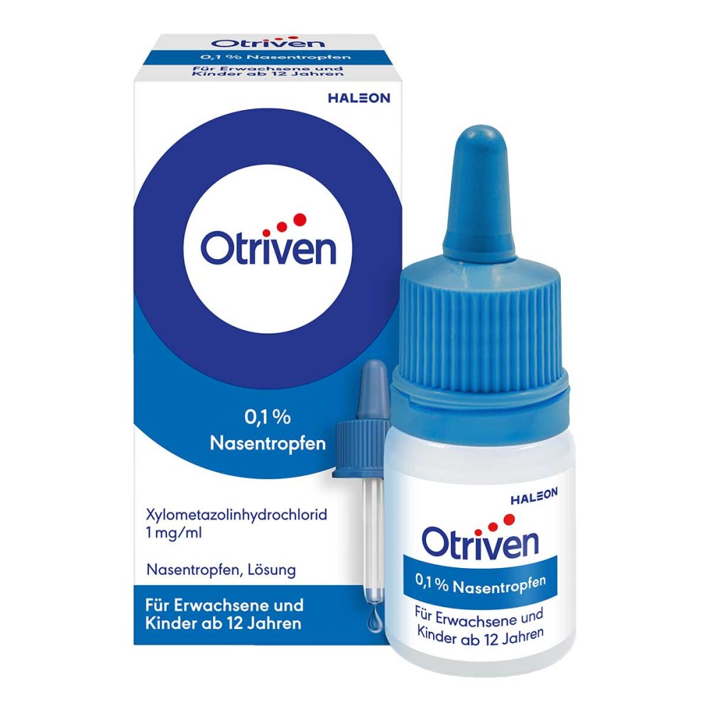 Haleon Germany GmbH Otriven gegen Schnupfen 0,1 % Nasentropfen 00753691