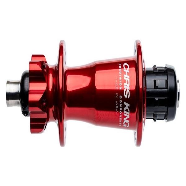 Chris King BMX Disc 6-Loch Nabe HR, 110mm Bolt-On, 36 L., Edelstahl-Lager, Singlespeed, red (Scheibenbremse 6-Loch) (76606842)