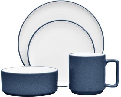 Noritake Colortex Stone 4-Piece Stax Place Setting, Service for 1