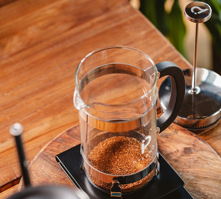Cafés Lugat - Rose Diamond Brasilien -gemahlener Kaffee Für French Press 250 G - MaxiCoffee