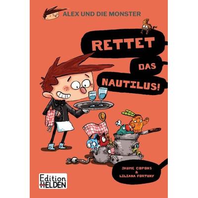 Alex und die Monster, Gebundene Ausgabe von Jaume Ramon Copons, Edition Helden, 978-3-949866-08-1
