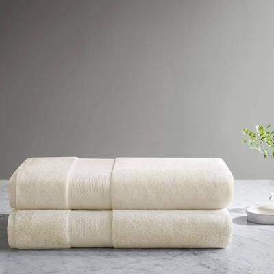 Madison Park Signature Turkish 100% Cotton Bath Sheet 2 Piece Set