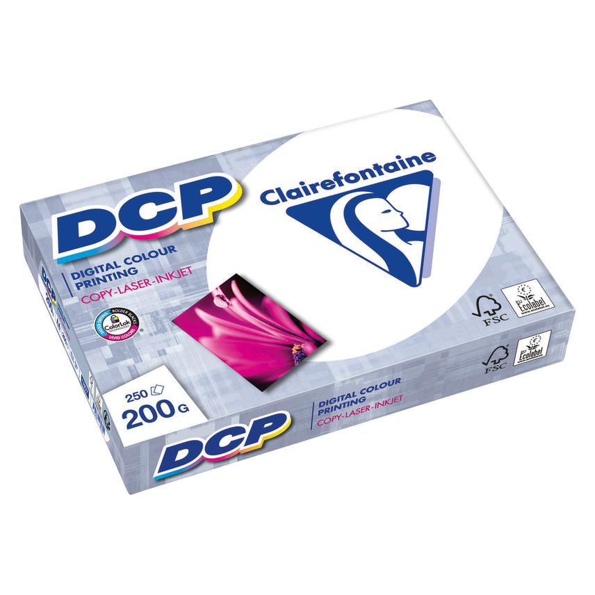 Clairefontaine Clairalfa Multifunktionspapier Dcp (A4, 250 Blätter, 200 g/m²) (1807C)
