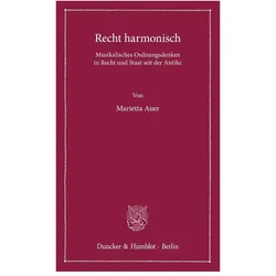 Auer:Recht harmonisch, Fachbücher von Marietta Auer