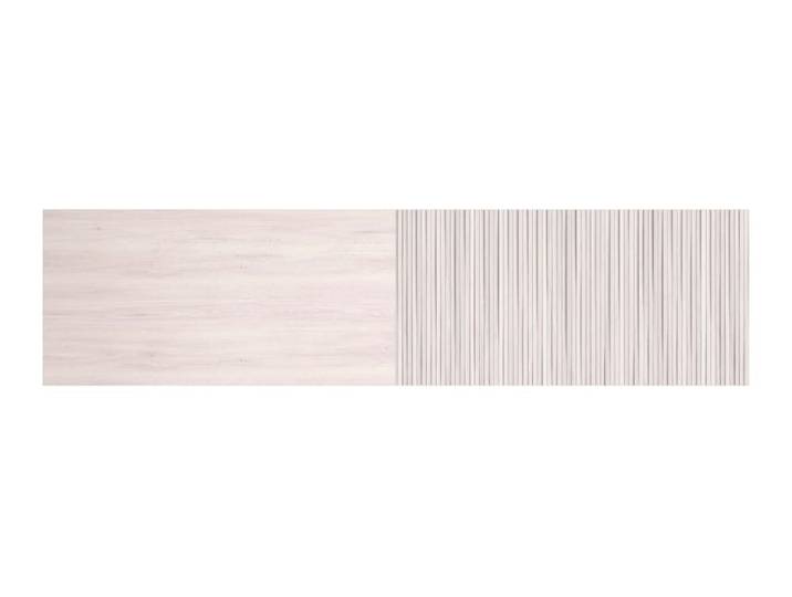 Tête de lit pour lit 140 cm blanc impression blanc 67×225×3 cm