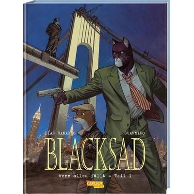 Blacksad 6: Wenn alles fällt – Teil 1, Gebundene Ausgabe von Juan Díaz Canales, Carlsen, 978-3-551-74766-2