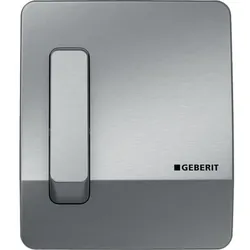 Geberit Urinal-Steuerung mit pneumatischer Spülauslösung Betätigungsplatte Highline chrom, 115558001 115558001