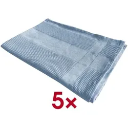 ARCORA Microfasertuch Dish Shine 50x70 cm 5 Stück blau, 50 cm