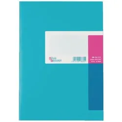 König & Ebhardt Notizbuch DIN A4 Liniert Gebunden Pappe Blau 80 Seiten 40 Blatt