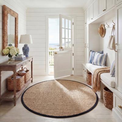 SAFAVIEH Natural Fiber Marina Basketweave Seagrass Rug