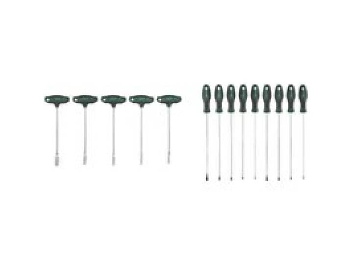 PARKSIDE® Set de 5 clés à douille avec poignée en T ou set de 9 tournevis longs