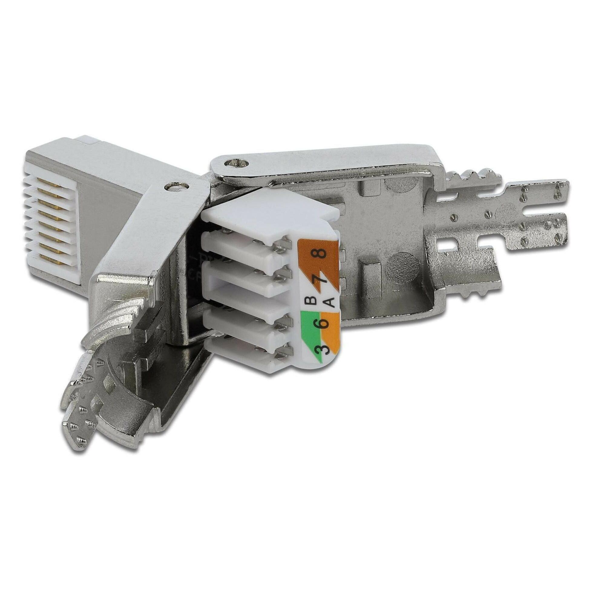 Delock Stecker RJ45 Cat.6A (Netzwerkkabel Stecker) (86477)