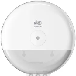 Tork Toilettenpapier-Einzelrollenspender »SmartOne® mini« weiß, 22.6x17.3x22.6 cm