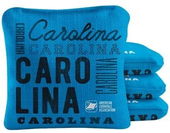 Skip's Garage Carolina Football Blue Dual Sided Cornhole Bags
