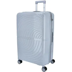 DYX 4 Rollen Koffer L 76 cm Paris hellgrau