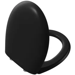 VitrA Memoria black WC-Sitz 106-483R009 mit Absenkautomatik, abnehmbar, schwarz matt
