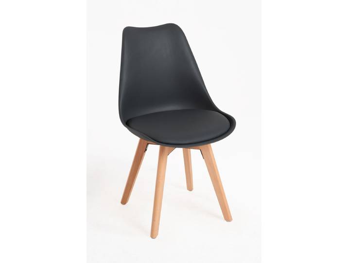 6er Set Synk Basic Stühle - Schwarz
